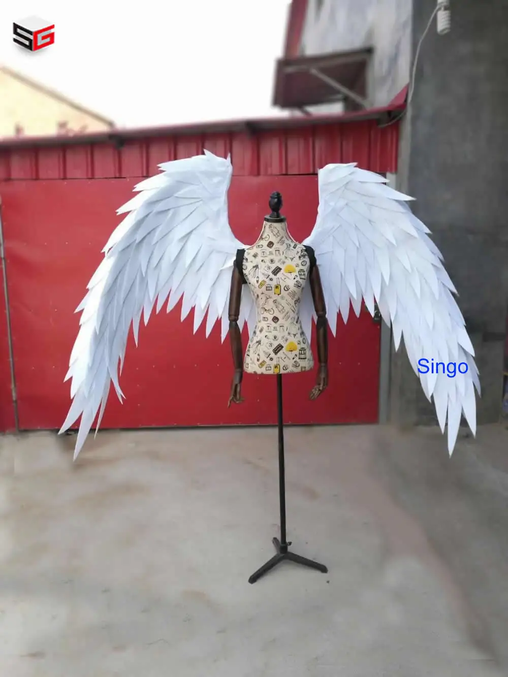 Costumized Amazing White Gold Angel Feather Wings Fashion Show Photo  Shooting Props Cosplay Photography Game Display Props - Party & Holiday Diy  Decorations - AliExpress