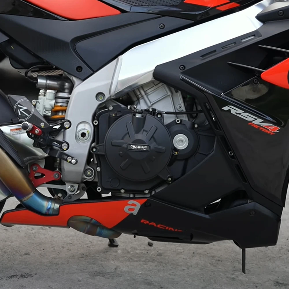 Motorcycle Engine Cover Protection Set For Aprilia RSV4 RR 2015 -