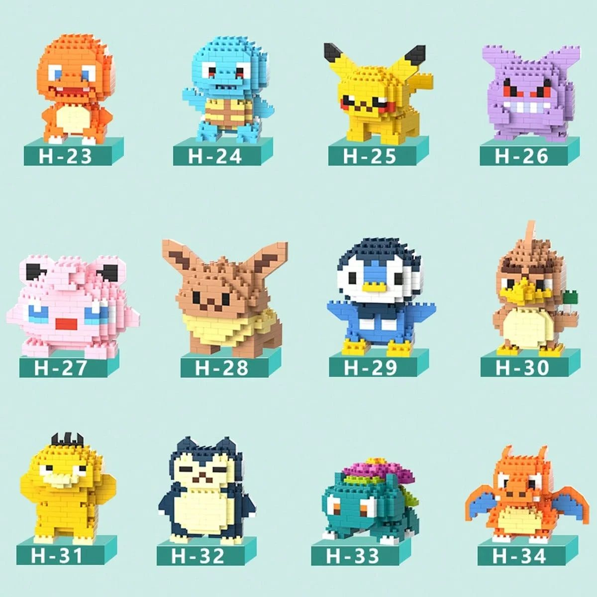 building block toys are luxurious children's toy models, suitable for educational DIY games for boys and girls, cartoon anime - 5