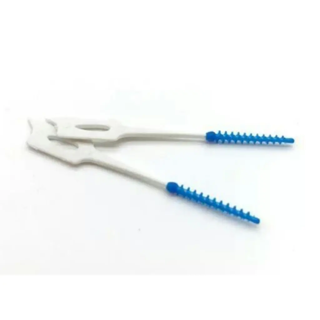 200pcs Two Heads Dental Interdental Brush Tooth Pick Flosser Toothpick.