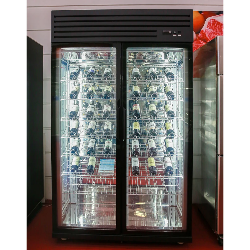 Commercial Glass Door Refrigerator One Glass Door Wine Cooler