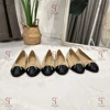 Women's Ballet Flats Shoes Plus Size EU 34-43 | Genuine Cow Leather Round Toe, Butterfly Decor Shallow Cut Comfortable Flats - H 3
