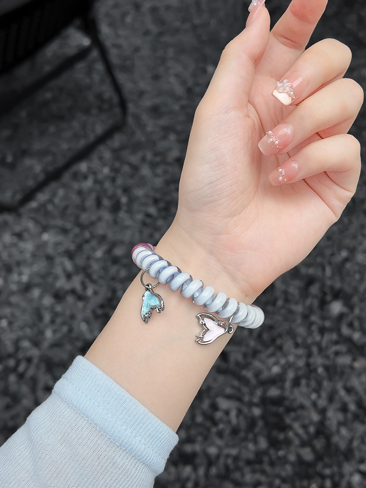 Elastic Stretchable Scrunchie Bracelet Strap