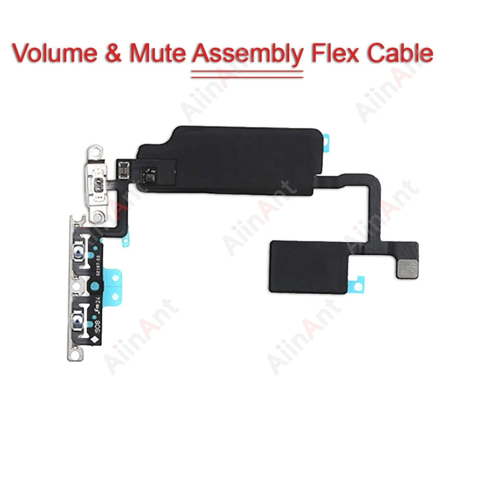 AiinAnt tombol Volume daya asli Video suara Up Down Volume kabel