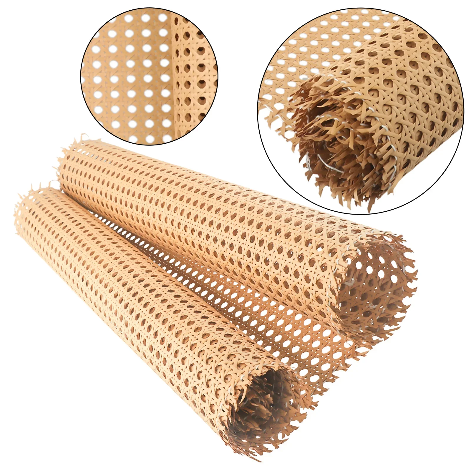 

150cmx50cm Weave Rattan Wicker Cane Webbing Roll Furniture Chair Table Repair Material Cabinet Door Ceiling Wall Decor