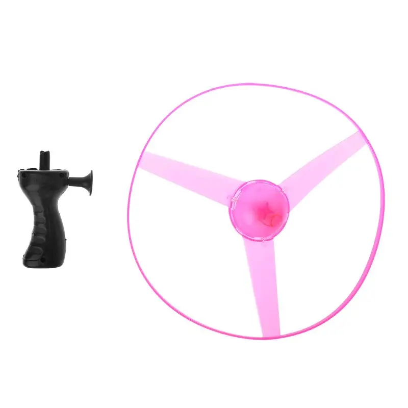 

Новинка 2023, Мерцающая пластиковая тянущаяся струна, летающее блюдце, вертолет с диском, Новинка