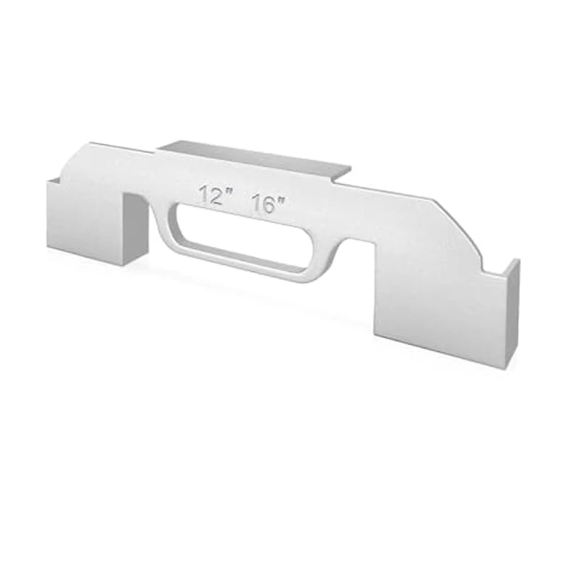 

1 Piece 12In/14In/16In Framing Stud Layout Tool-Wall Stud Framing Tool As Shown Aluminum Alloy For Framing Walls