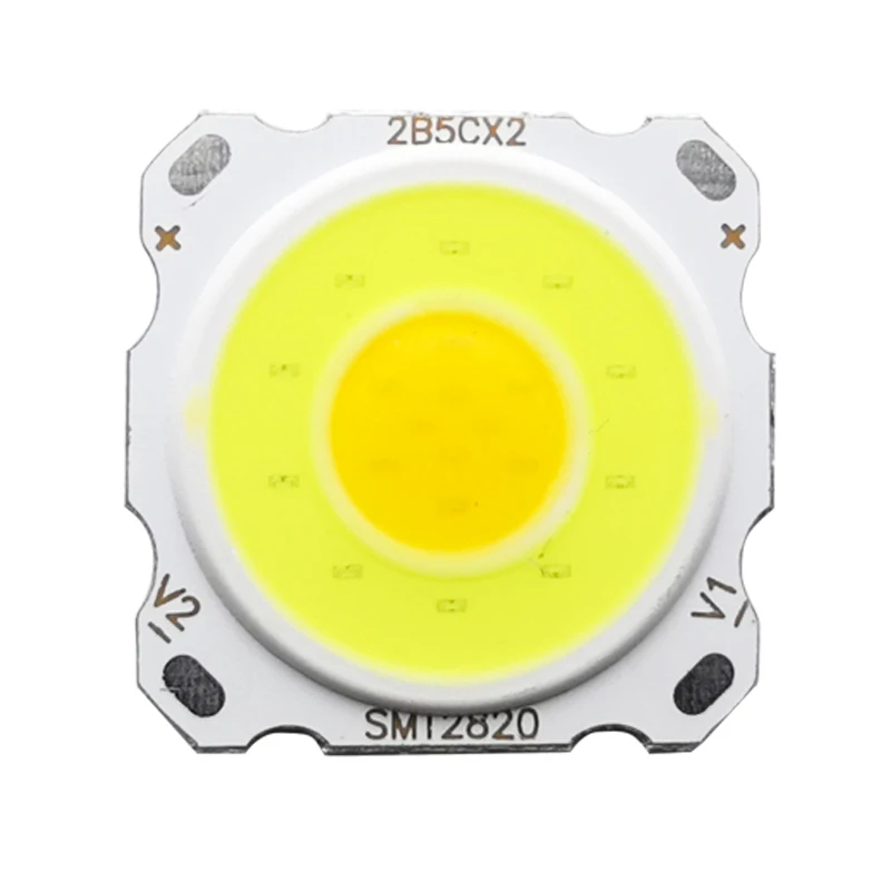 10pcs LED COB Light Beads Variable Color Temperature 3W 5W 7W 10W Spot Downlight Diode Lamp Chips for Tube Lights & Spotlights