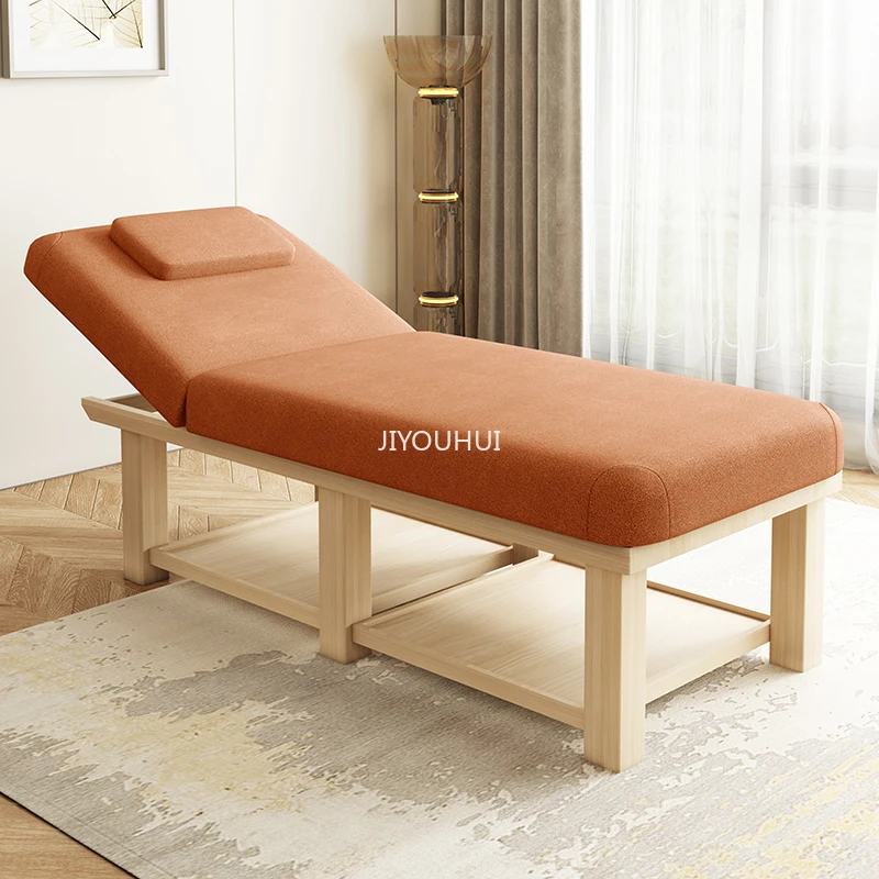 

Design American Style Massage Beds Beauty Adjustable Reading Relax Bed Solid Wood High Quality Muebles Living Room Furniture