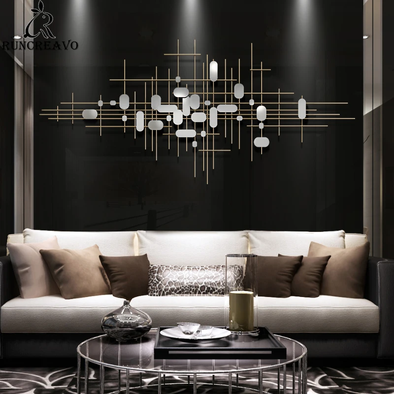 純正格安 壁の装飾 高級品 モダンな装飾 リビングルームのソファの背景 金属製 輸入品日本向け Cgpixol Com