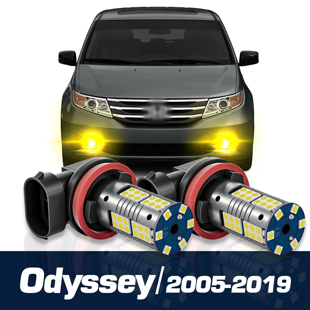 

2pcs LED Fog Light Canbus Accessories For Honda Odyssey 2005 2006 2007 2008 2009 2010 2011 2012 2013 2014 2015 2016 2017