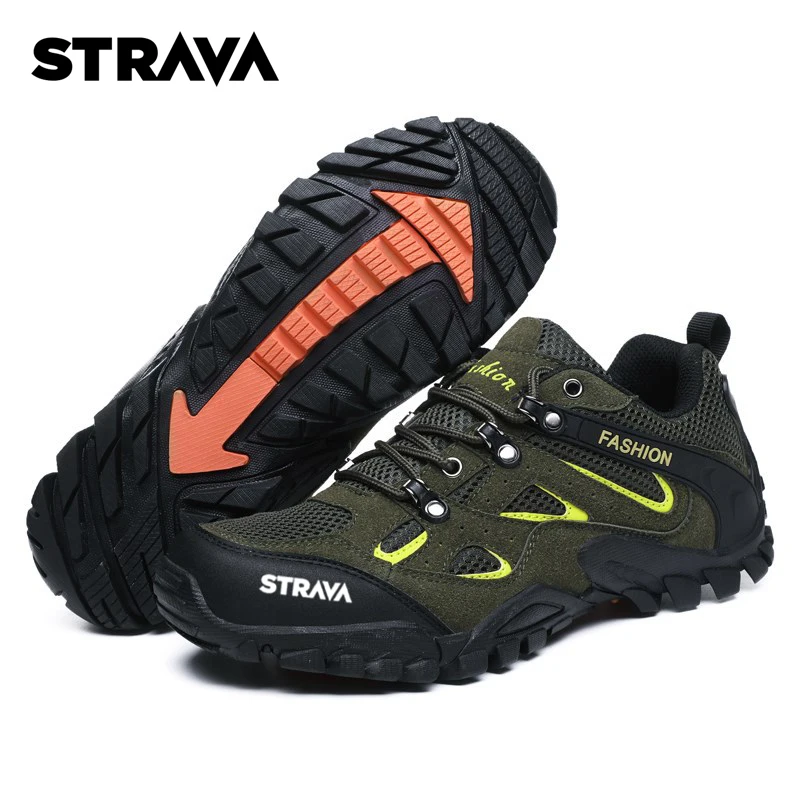 2022 New Hiking Shoes Men Patchwork 