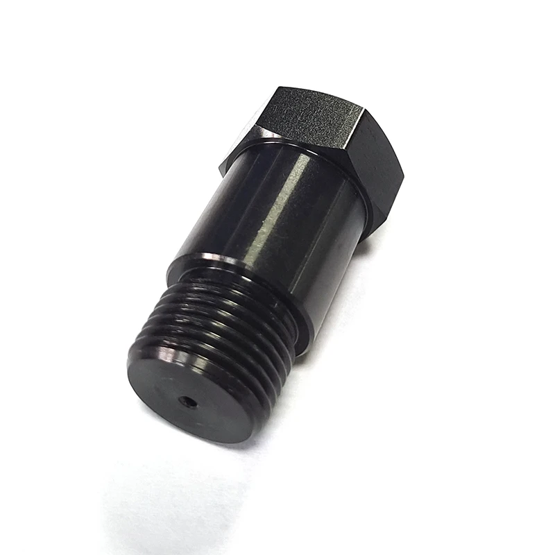 Oxygen Sensor Spacer CNC 43mm Oxygen Sensor Spacer Expansion CEL Fix Lambda Dustproof Adapter M18*1.5 5