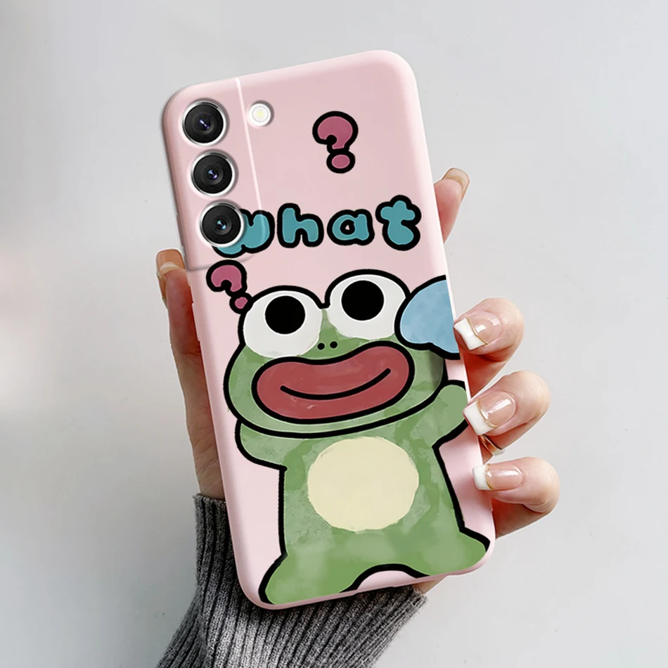 Soft Slim Cute Bear & Frog Candy Painted Back Cover & Bumper Case