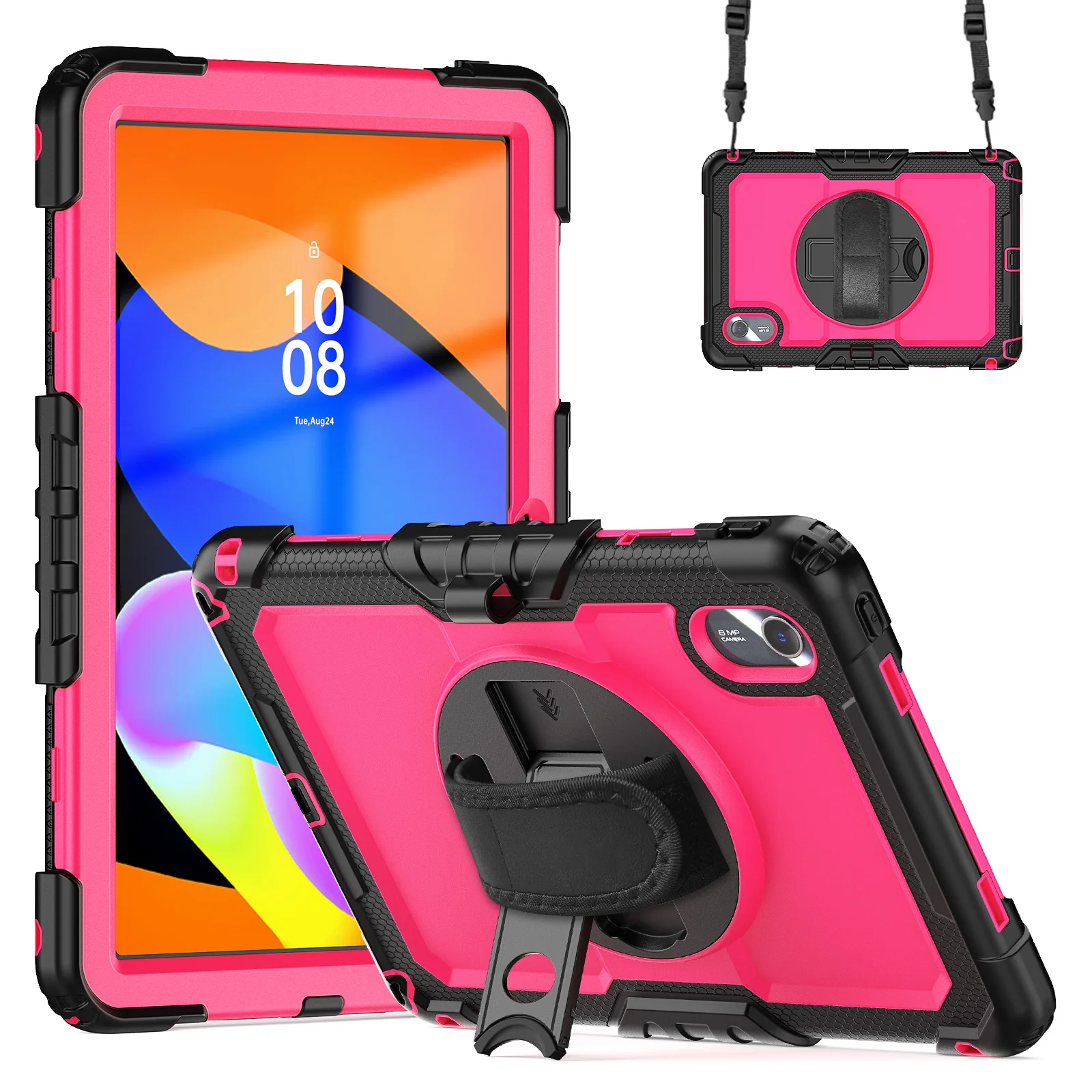 Universal Tablet Case with Screen Protector - Enhanced Protection and Style