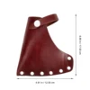 1pc Ax Protector Hatchet Protective Cover Portable Outdoor Major Case Cowhide Axe Case Axe Head Sleeve 3