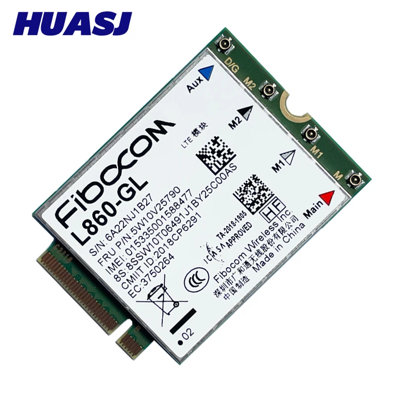 Cartão de Wwan 4g para o Carbono de Thinkpad x1 L860-gl Fru 5w10v25790 7o 8o P15 T490 X13 T14s P14s X15s P15s Ioga 4o 5o - Imagem 5