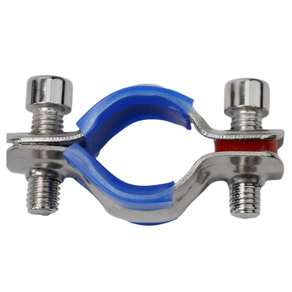 2 Pcs Protective Clip Office Chair Pipe Clamps Saver Stop Sinking Tool Adjustable Cushion Repair Kit Height Stainless Steel Fix