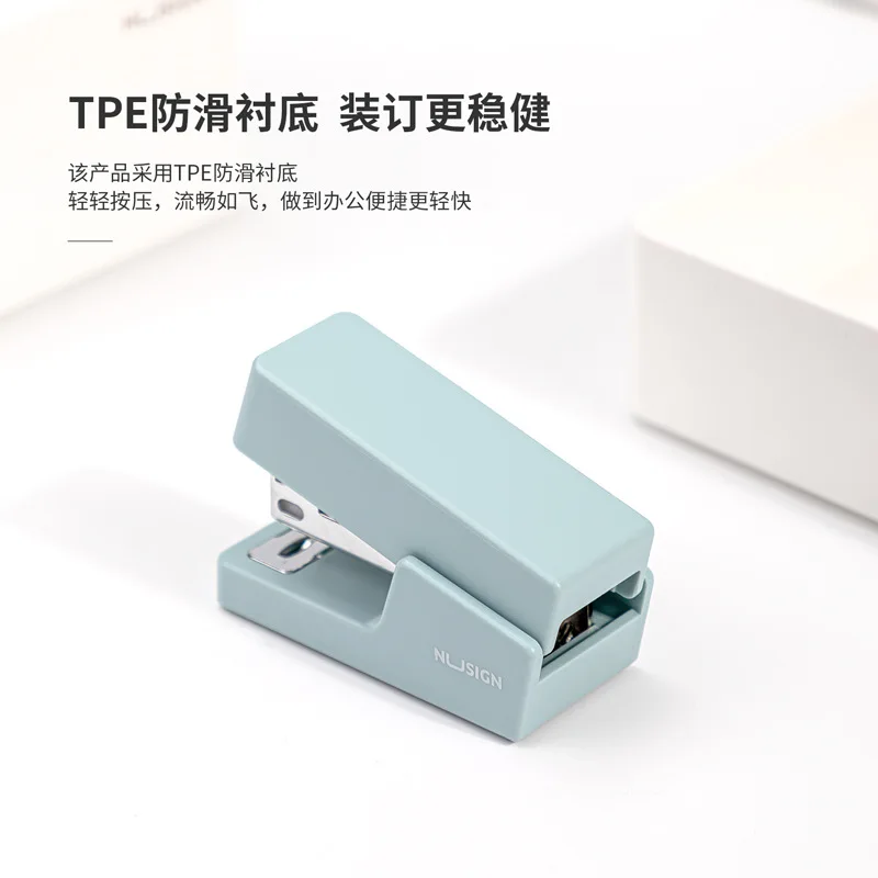 Mini Stapler Set with 640 Staples 24/6 & 26/6 Push Stapler Mini Stapler Set