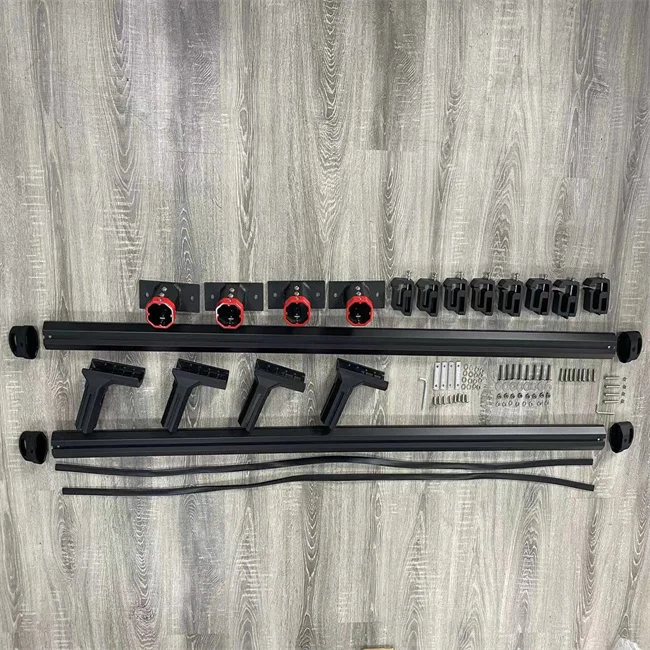 Car Roof Rack universal heavy loading cross bars Exterior Accessories Adjustable Multi-Function Roll Bar Rack for Pickup Truc