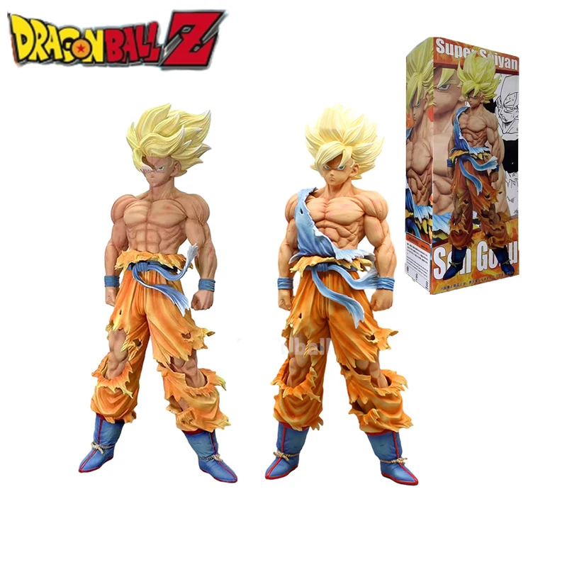

43cm Dragon Ball Z Son Goku Gk Figure Super Saiyan Goku DBZ Anime Figurine Pvc Statue Model Figures Doll Room Decora Toys Gifts