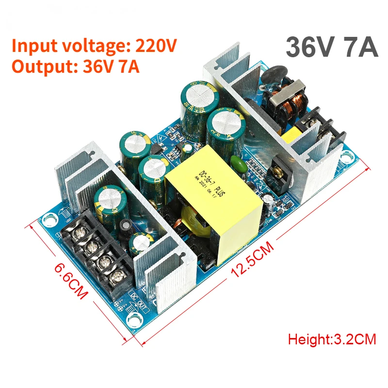 Placa de alimentação Low Ripple Switching, AC