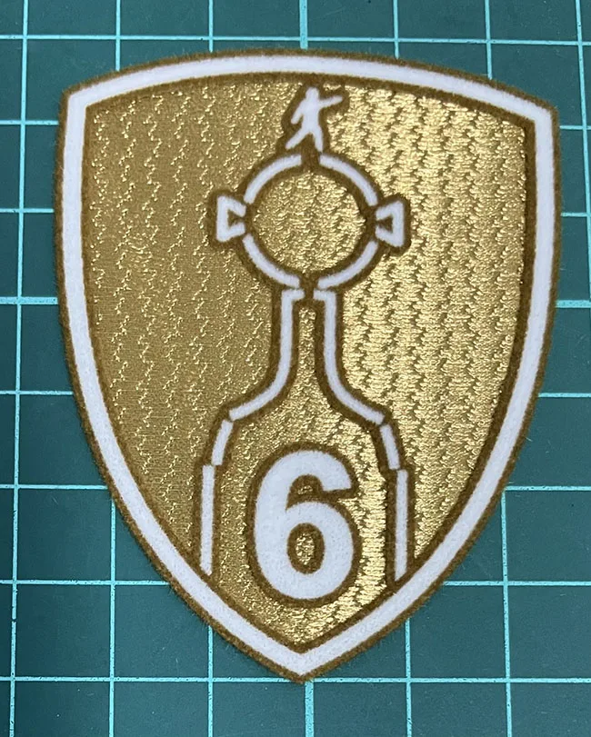 2022 NEW COPA LIBERTADORES PATCH SET CONMEBOL LIBERTADORES TROPHY 1 2 3 4 6 SOCCER PATCH