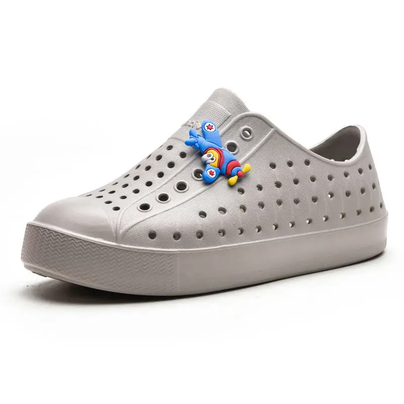 Beach Shoes Children Sandals Kids Shoes Kids Sandals Kids EVA Sports Outdoor Student Shoes Children's Cave Shoes Wading Beach Sandals Summer Sandal Garden Hole Shoe Boy Girl