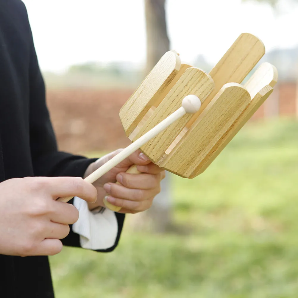 1 Set 8 Note Echo Chamber Xilofono Tube Strumenti A Percussione Con Mallet Baby Early Education Tool Regali Giocattolo