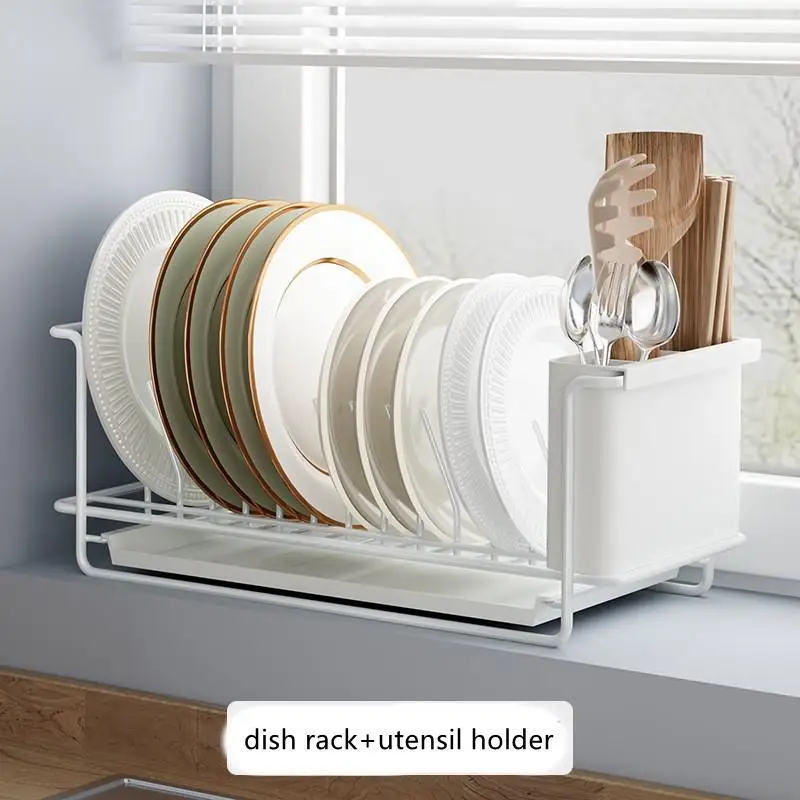 Kitchen Foldable Drain Tray Bowl Plate Water Leakage Rack Plastic Tableware Drainer  Dish Drying Racks Home Storage Organizer - AliExpress