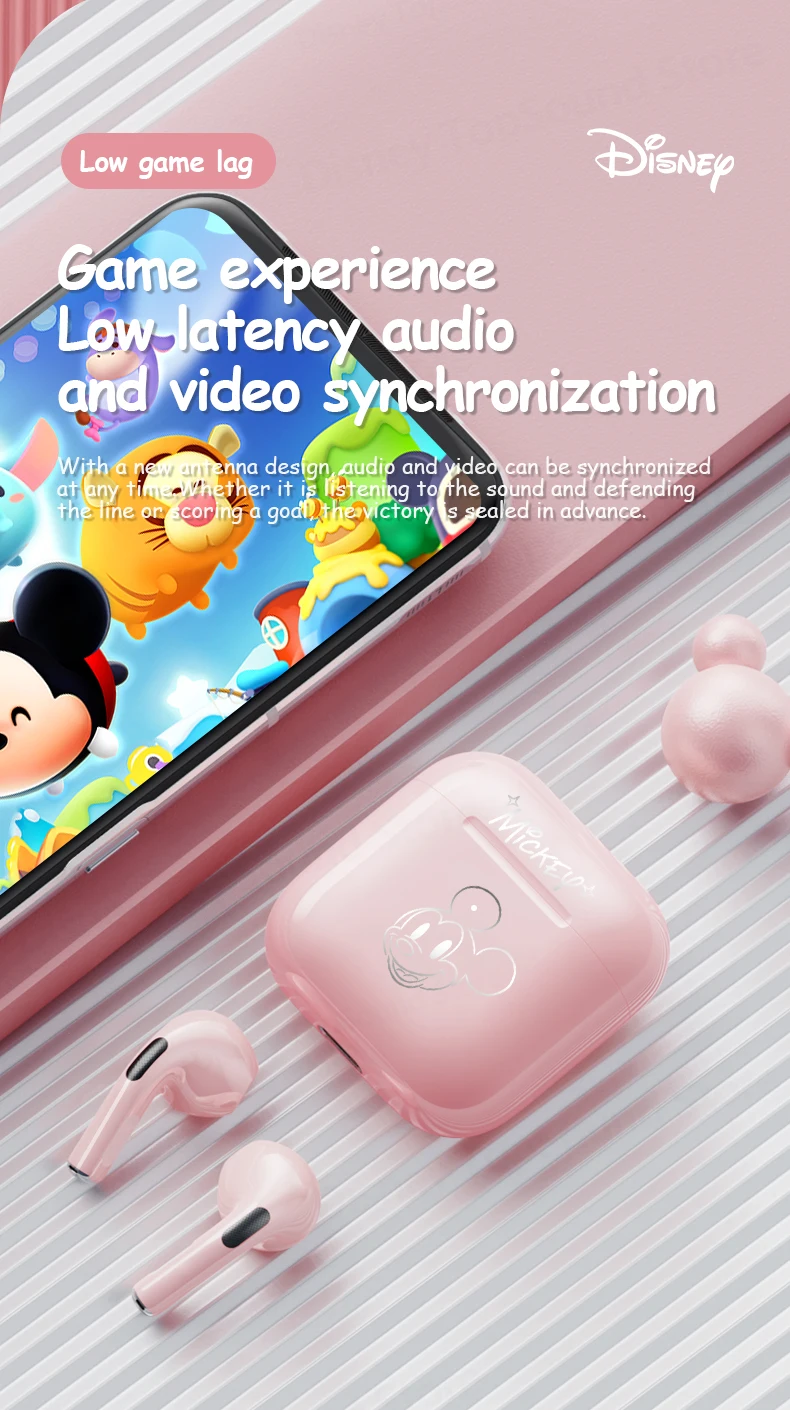 Disney LF918 heavy bass bluetooth earphones