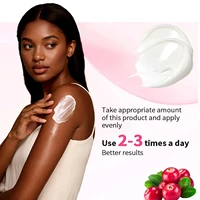 AILKE-Crème éclaircissante pour le corps avec AHA et Niacinamide, hydratante et éclaircissante, pour tous les types de peau, végétalienne 5