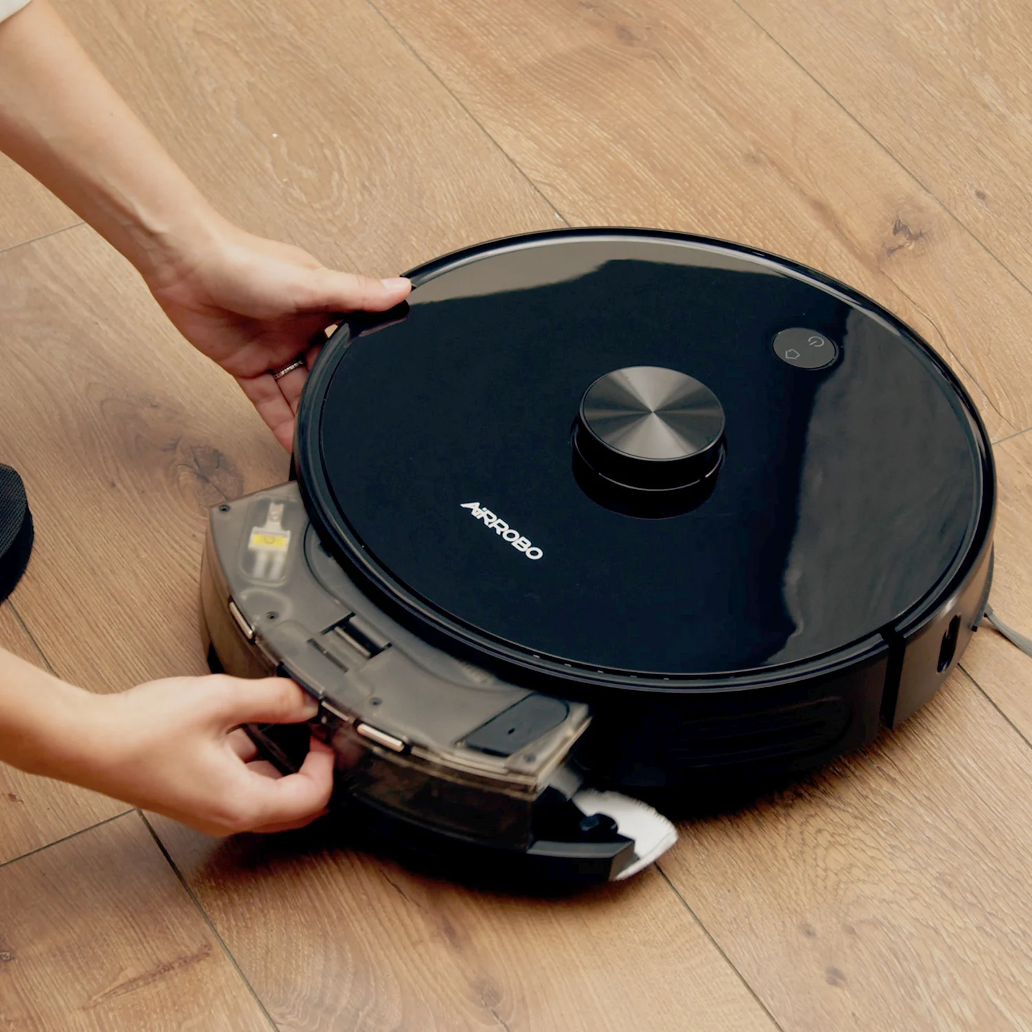 AIRROBO T10 Robot Vacuum Cleaner 2 in 1 Dust Box and Water