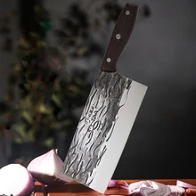 Cuchillo de cocina japonés, utensilio afilado para cortar y forjar, utensilio de cocina para el hogar, de acero inoxidable