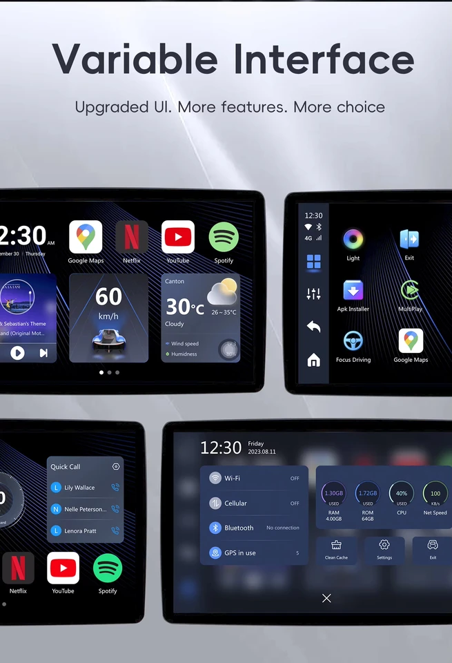 OTTOCAST P3 Lite CarPlay AI Box Wireless CarPlay Android Auto