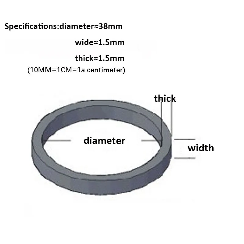 High Quality White Elastic Rubber Bands Stretchable Sturdy Rubber Rings For  Office School Home Dia 15mm-60mm Width=Thick1.5mm