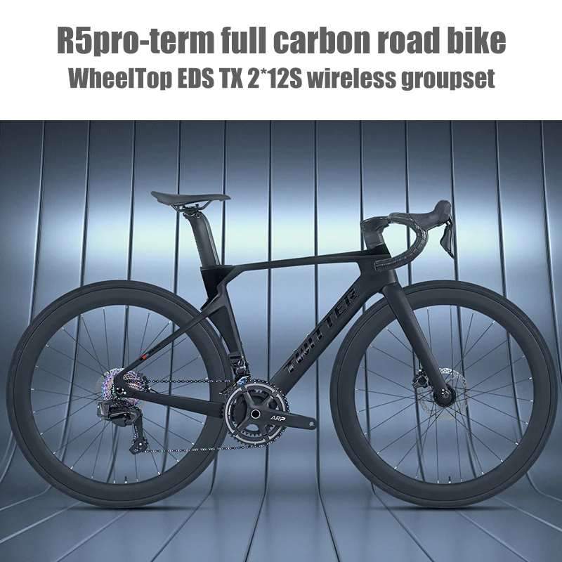 Twitter R5pro Electronic Shifting Carbon Road Bikes Wheeltop EDS 24S ...