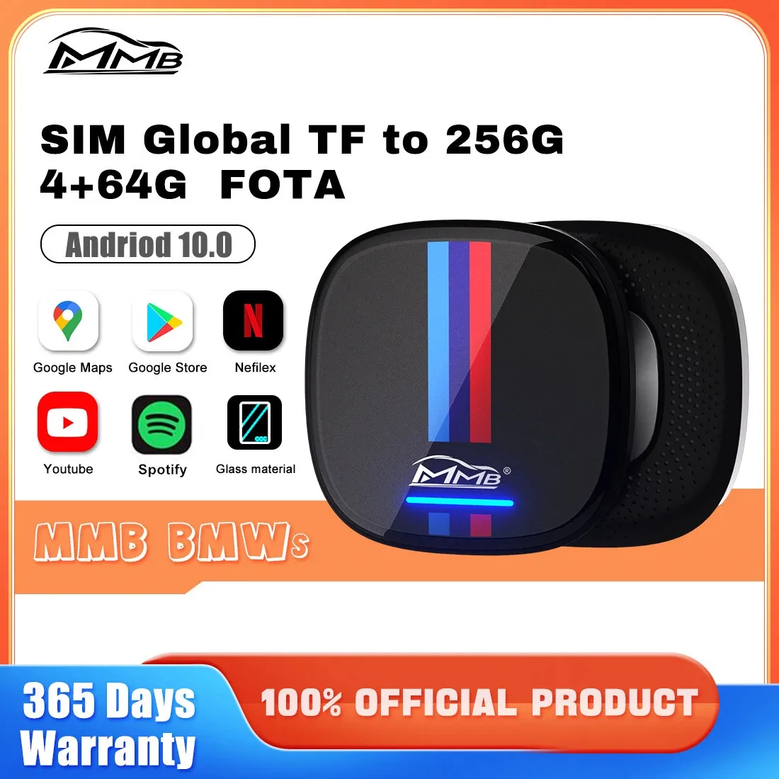 Car AiBOX Android 13 HDMI CarPlay AI Box Qualcomm SM6225 Wireless 