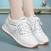 2024 Spring Autumn New Sports Shoes Women's Fashion Travel Leisure Soft Sole Middle-aged Elderly mother Shoes Chunky Causal 1