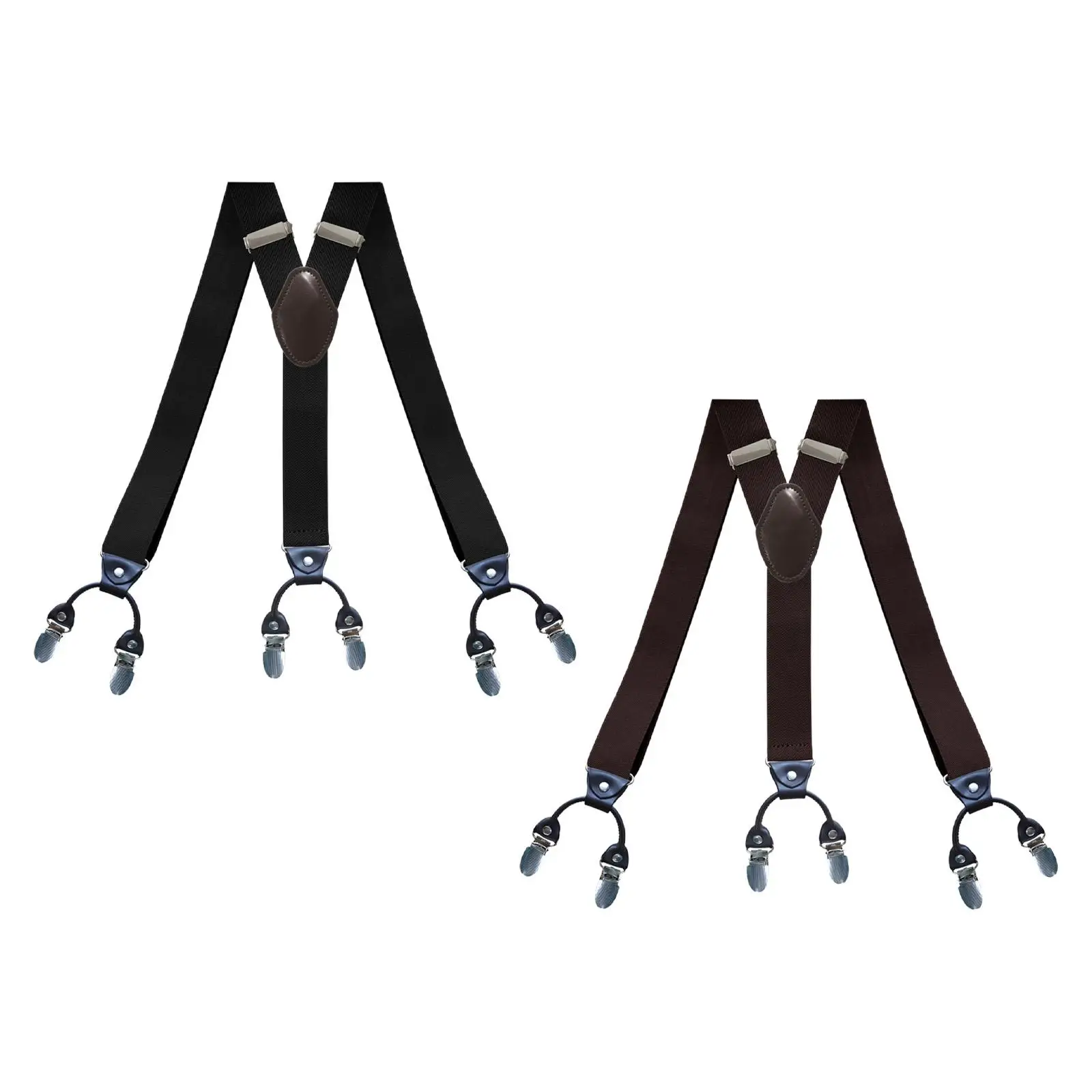 Men Women Suspenders Trousers Suspender Elastic Straps Unisex Adults Y Back
