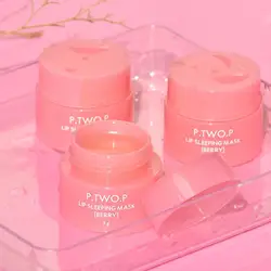 3g South Korea Lip Sleep Mask Night Sleep Maintenance Care Strawberry Bleach Moisturizing Nourishing Lip Lip Cream Gloss H4S8