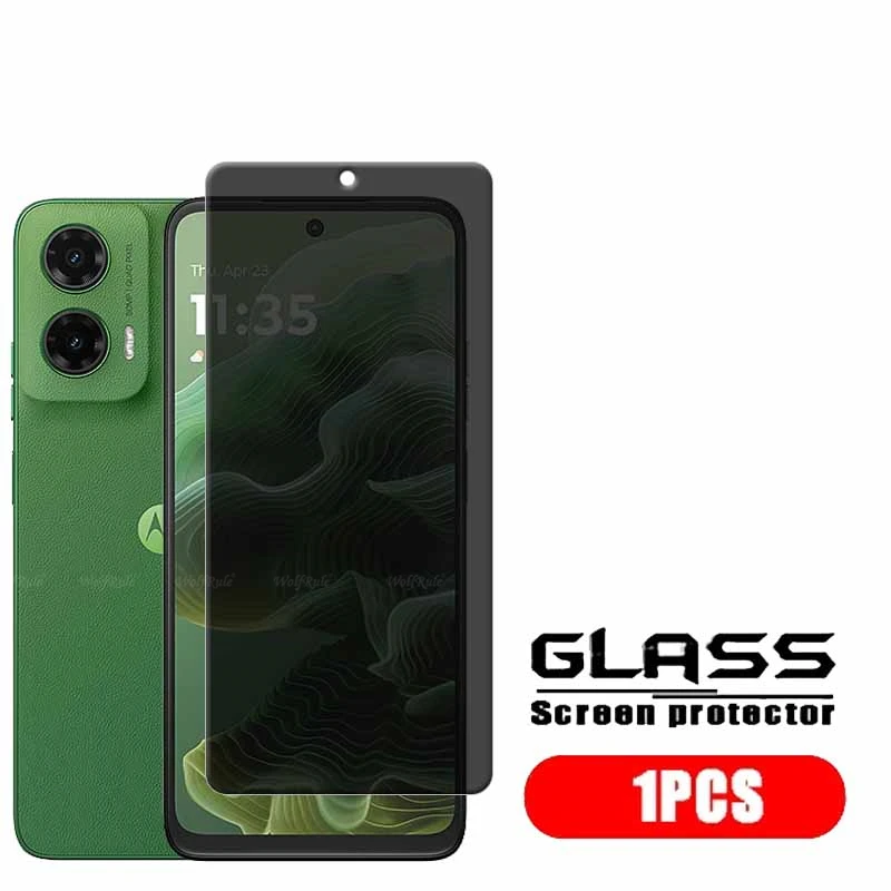 Pack of Tempered Glass HD Privacy Screen Protectors with Anti-Spy and 9H Hardness