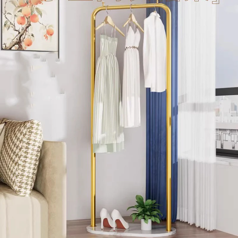 

Free Shipping Clothes Hanger Garment Entryway Corner Bedroom Clothes Hanger Balcony Nordic Stendibiancheria Hallway Furniture