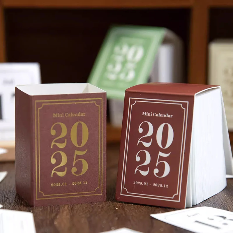 365 Sheet Desk Calendar Mini Tearable Paper DIY Journal