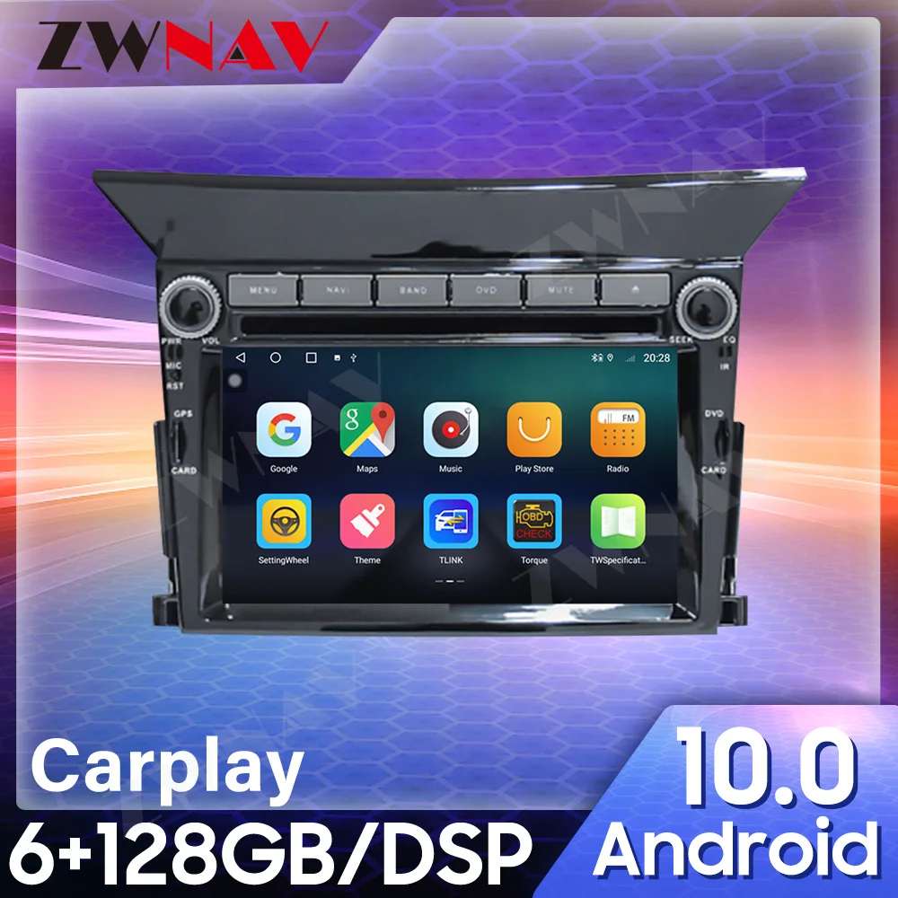 

Автомагнитола для Honda Pilot 2009-2012 CARPLAY, GPS-навигация, мультимедийный плеер, автостерео, головное устройство, экран, аудио, видео плеер