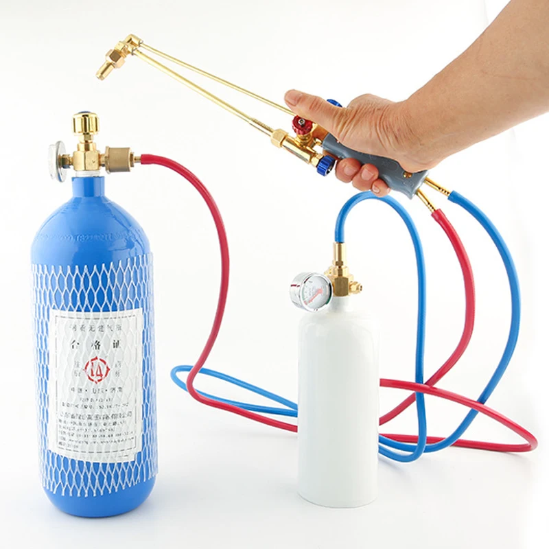 2LPortableWeldingTorchSetRefrigerationMaintenanceToolAirConditioningCopperPipeSmall