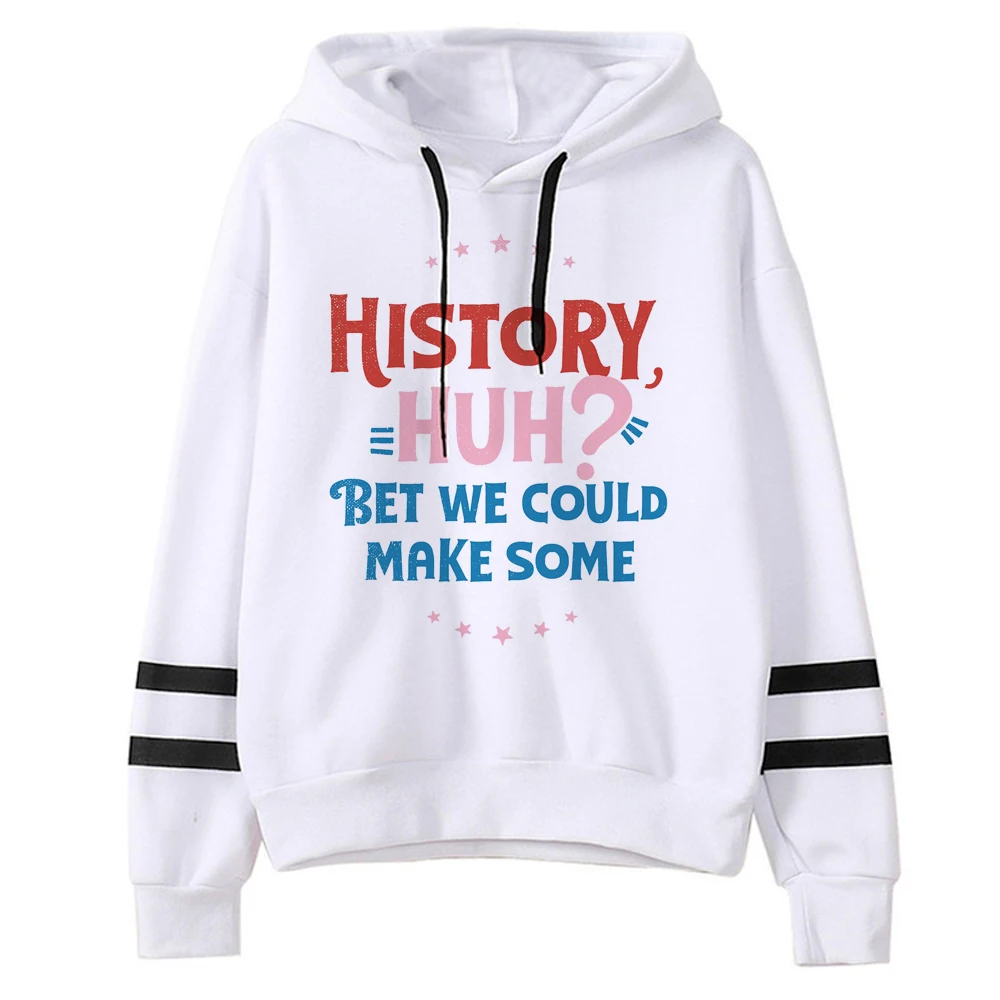 

Red White And Royal Blue hoodies women Winter gothic Fleece anime hoddies sweatshirts women long sleeve top pulls