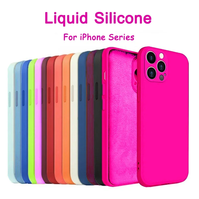 Silicone Hot Pink iPhone Case –