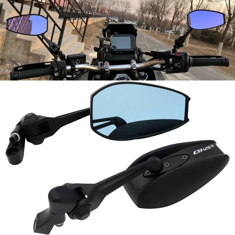 

For Honda CB125R CB 125R CB 125 R 2011-2020 2012 2013 2014 Motorcycle Adjustabale Side Rearview Mirrors CNC Rear View Mirror