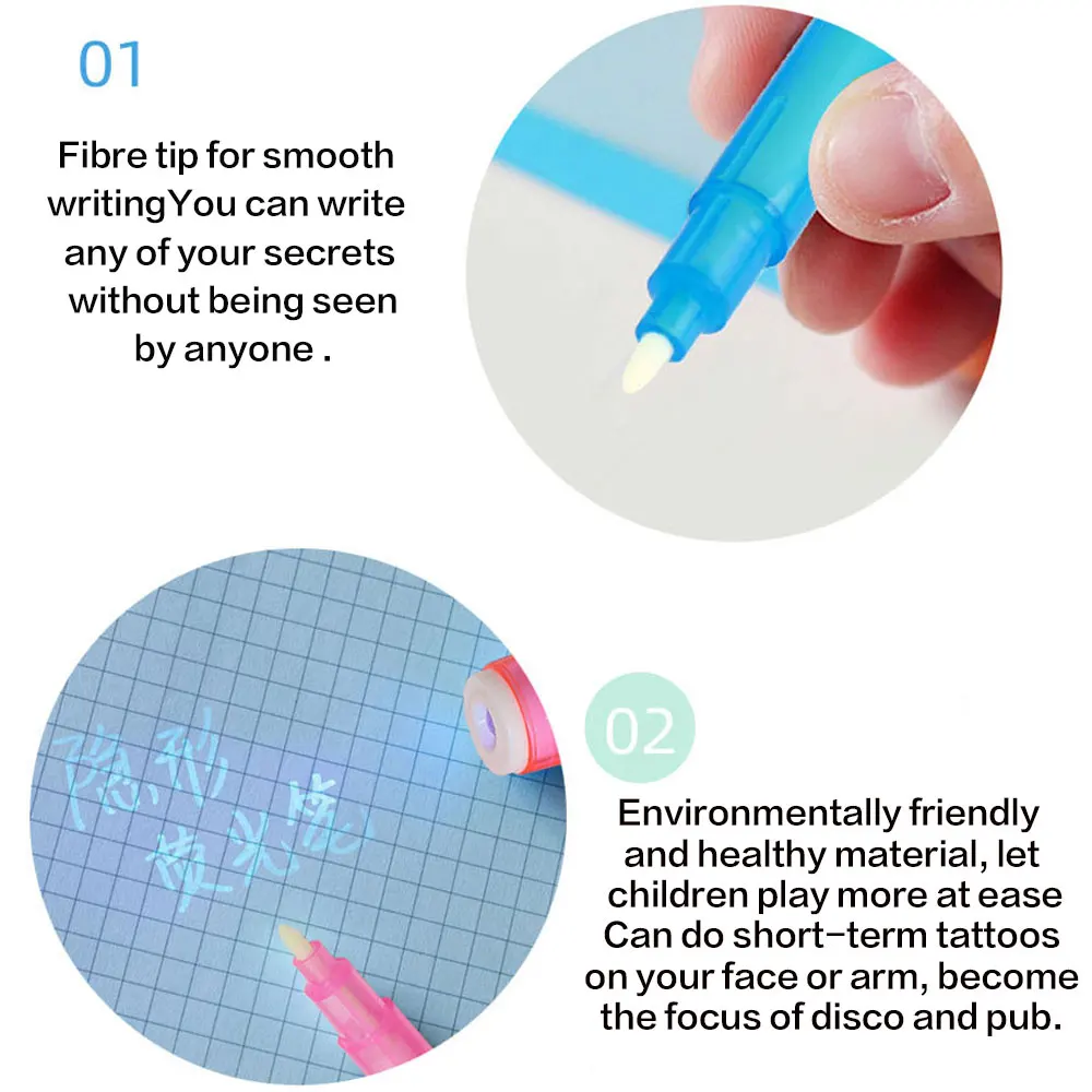 Magic Pen Multi-functional Invisible Word Uv LED UV Invisible Light Advertisement Money Detector